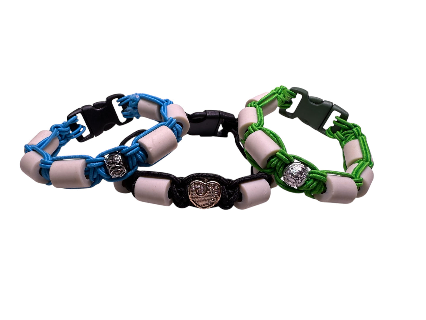 Giftfria elastiska fästinghalsband/armband till katt och människa