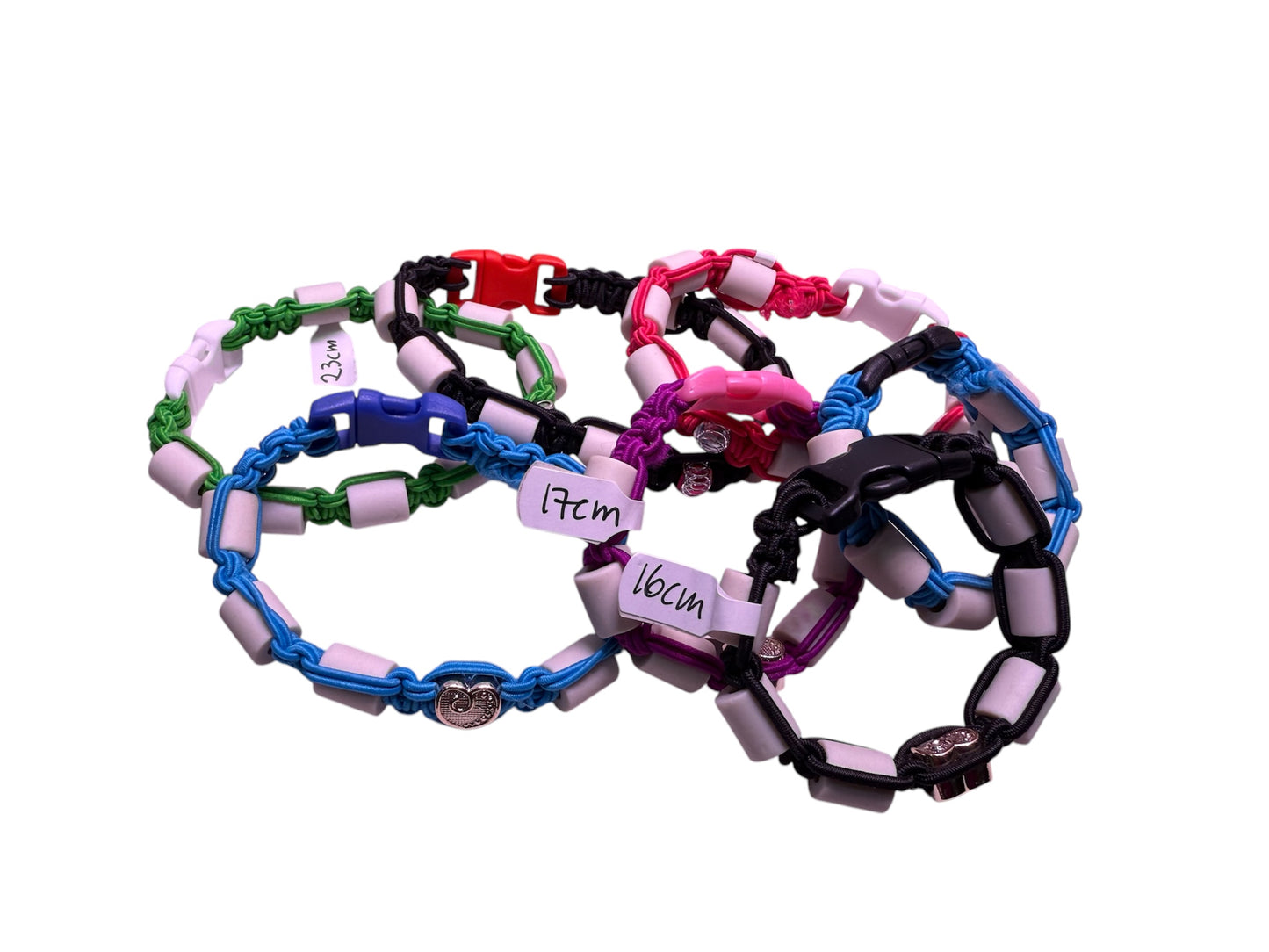Giftfria elastiska fästinghalsband/armband till katt och människa