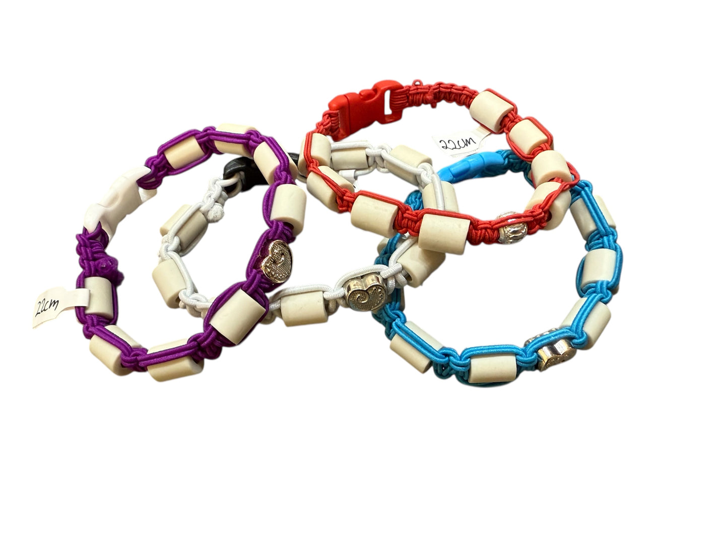 Giftfria elastiska fästinghalsband/armband till katt och människa