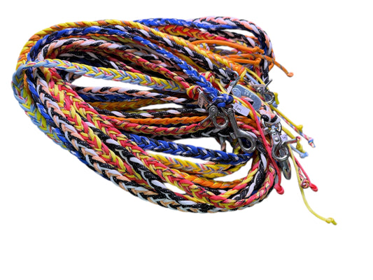 Flätade grimskaft ca 3 m